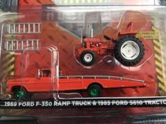 ヴィンテージ　FORD トラクターとトレーラー セット DEUTZ-FAHR トラクター＆トレーラーセット: ボーネルンド