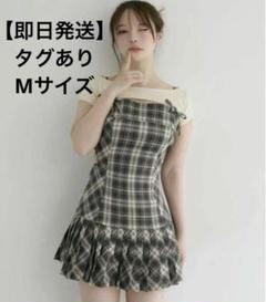 【メルカリ内最安値】andmary Luna pleats mini dress ANDMARY】Luna pleats mini dress
