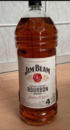 送料無料商品 |  公式 オンライン ⭐️早い者勝ち⭐️Jim Beam メルカリ - 4L ⭐️バーボンウイスキー ウイスキー