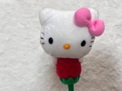 BIG　平成レトロ　ハローキティ　ぬいぐるみ　いちご柄　2009 BIG 平成レトロ ハローキティ ぬいぐるみ いちご柄 2009 - メルカリ