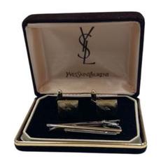 Yves Saint Laurent イヴサンローラン カフス＆ネクタイピン
