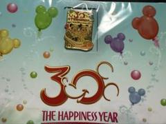 【非売品】東京ディズニー リゾートライン 30周年 ピンバッジ 台紙付 未使用 Tokyo Disney Land 30周年記念ピンバッチ 1個 A③
