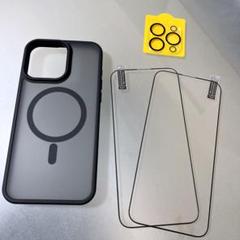 iPhone15promax MagSafe対応　ガラスフィルムカメラフィルム