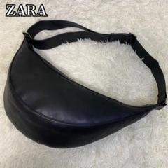 【美品】ZARA XL ブーメランクロスボディバッグ