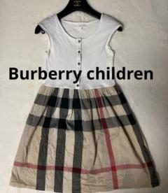 Burberry ノバチェック ノースリーブ ワンピース 150cm