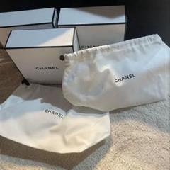 CHANEL ホワイトボックス +巾着