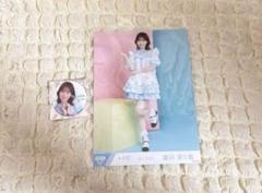 ≠ME 冨田菜々風 缶バッジ ビッグ生写真 生写真