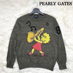 パーリーゲイツ × THE SIMPSONS コラボ ニット ゴルフウェア