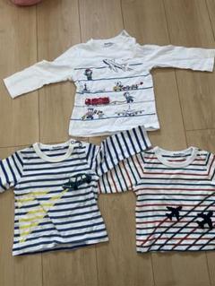 【タイムセール】familiar トップス　80.90センチ