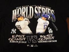 MLB公式 2024 ＷＳ 大谷翔平 アーロンジャッジ Tシャツ Mサイズ