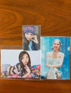 TWICE ナヨン 3点セット まとめ売りトレカ ポスカ ①