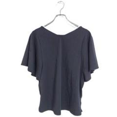 GLOBAL WORK フレアスリーブ プルオーバー カットソー ブラック M