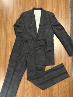 日本製】シェラック美麗スーツスラックス ジャケット riri製zip