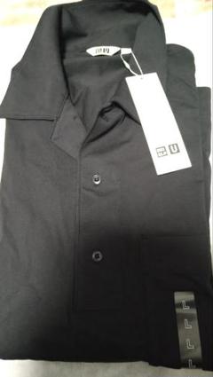 UNIQLO U エアリズムコットンポロシャツ　L ブラック　未使用品　黒