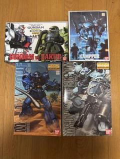 グフ グフカスタム ガンダムvs ザクII ケンプファー　4個セット