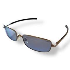 美品✨ポリス　サングラス　V2850 ブルー　イタリア製