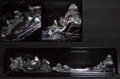 螺鈿細工　青貝塗り　2つセット 青貝螺鈿細工べっ甲櫛 展示中 in Museum of komachi_hime