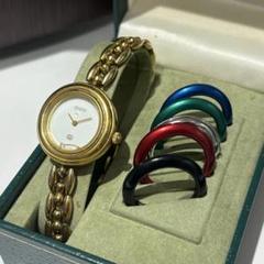 動作未確認　グッチ　チェンジベゼル　ベゼル5個付　希少　11.12