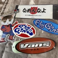 猫 ステッカーセット VANS なめんなよ