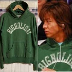 【希少】初期版　TMT USED加工 BIGHOLIDAYスウェットパーカー 希少キムタク着用初期版TMT USED加工BIGHOLIDAYスウェット