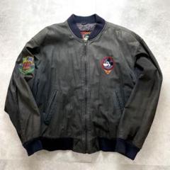 ✅️ 新品 デット Disney ディズニー 合成皮革 ライダース ジャケット DIESEL ディーゼル レザージャケット レディース Year of the