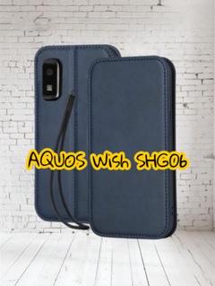 AQUOS Wish SHG06 A104SH ケース 手帳型 マグネット