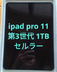 iPad - 最終値下げ iPad Pro 11インチ 第3世代 Cellular 1TB Amazon.co.jp: 【整備済み品】 Apple iPad Pro 11インチ (第 3