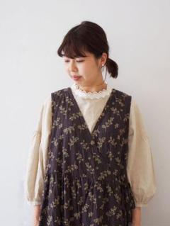 サマンサモスモス 刺繍ブラウス(Web限定) キナリ