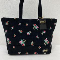 ⭐︎6965 良品 FEILER フェイラー ハンドバッグ リアローズ 黒