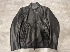 シップス レザージャケット 美品 SHIPS - 希少◇シップス 羊革 レザージャケット 濃灰 S◇M