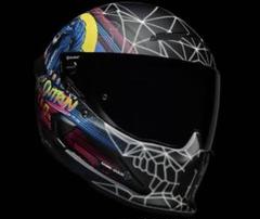 ヘルメットシールドATLAS RUROC Ronin レンズ スモーク金赤 新品 ルーロック ヘルメット