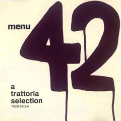 TRATTORIA menu. [CD] (3枚組) トラットリアオールスターズ VARIOUS / PREGO! 95 THE MENU OF TRATTORIA VOL.2 (CD
