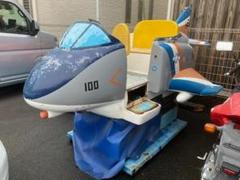 【岡山市から 引取り限定】US NAVY 戦闘機オブジェ（キャスター付） 岡山市から 引取り限定】US NAVY 戦闘機オブジェ（キャスター付