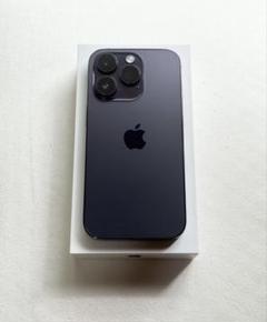 再出品　美品iPhone14Pro 128G SIMフリーモデル iPhone 14 Pro 128GB Purple 紫 Apple MQ0F3J/A 未開封 SIM