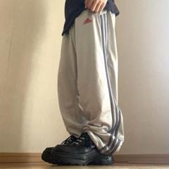 00s archive adidas wide track pants y2k - メルカリ