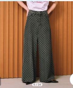 今期完売品null. ジャージーメルトンコクーンパンツネイビー
