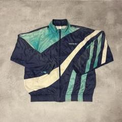 90s Y2K アディダス ナイロンジャケット XL テック系 レトロスポーツ