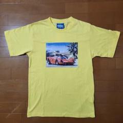 Megabass Tシャツ　イエロー　スポーツカー　S