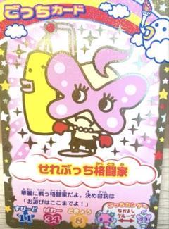 たまごっち　カード　せれぶっち格闘家