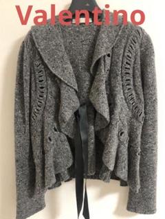 Valentino】オーストリッチ羽 付きセーター エレガント - メルカリ