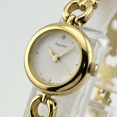 【稼働】ORIENT クオーツ Jupiter ブレスレットウォッチ ホワイト