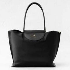 【美品】TOCCA ペタル　ナイロン　トートバッグ　L 黒　A4可 肩掛け可のサムネイル