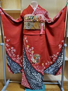 袖丈115Cm裄丈68Cm着丈138Cm～振り袖の長襦袢～おしゃれ襟～ 伊達締め 袖丈115Cm裄丈68Cm着丈138Cm～振り袖の長襦袢～おしゃれ襟