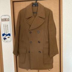 英国M GLOVERALL グローバーオール　肉厚本物　ピーコート 濃キャメル Gloverall GLOVERALL(グローバーオール) P-COAT(Pコート