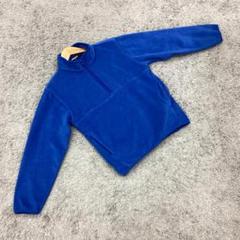 ✨UNIQLO✨ユニクロ♡フリースジャケット♡ハーフジップ♡青♡メンズ(XS)