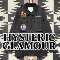 HYSTERIC GLAMOUR フライト M-65 バッジ 希少　Mサイズ 2025年最新】Hysteric Glamour メンズ ミリタリージャケットの