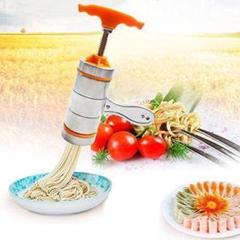 回転式 パスタマシン7種類型 製麺機 家庭用 厚さ幅調節可能 パスタ 麺