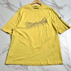 極美品 22SS⭐️MONCLER オーバーサイズTシャツ ブランドロゴ刺繍