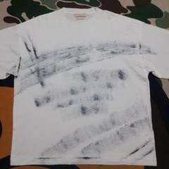 yoke ヨーク　ABSTRACT PAINTED T-SHIRT