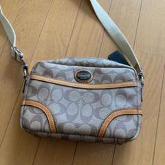未使用品♥COACHコーチ♥チェーンショルダーバッグ バタフライ ピンク ...
